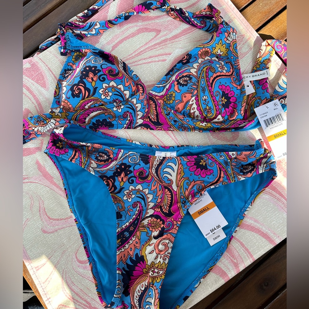 Lucky Brand hipster bottom bikini